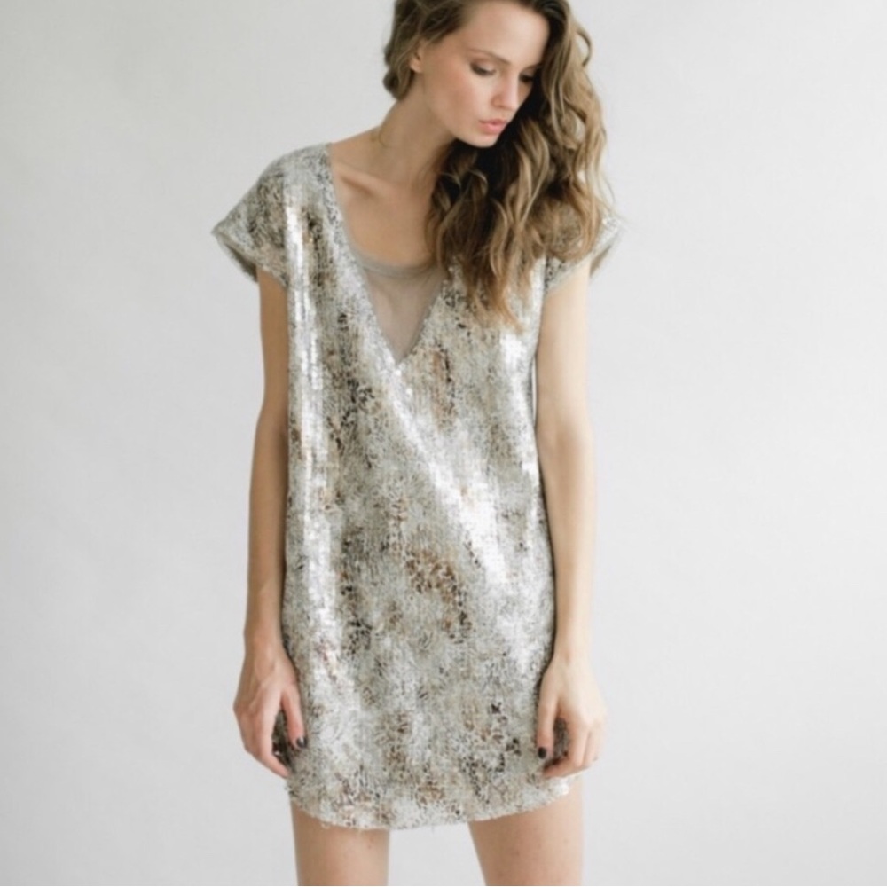 Free People Sequin dress Size Large